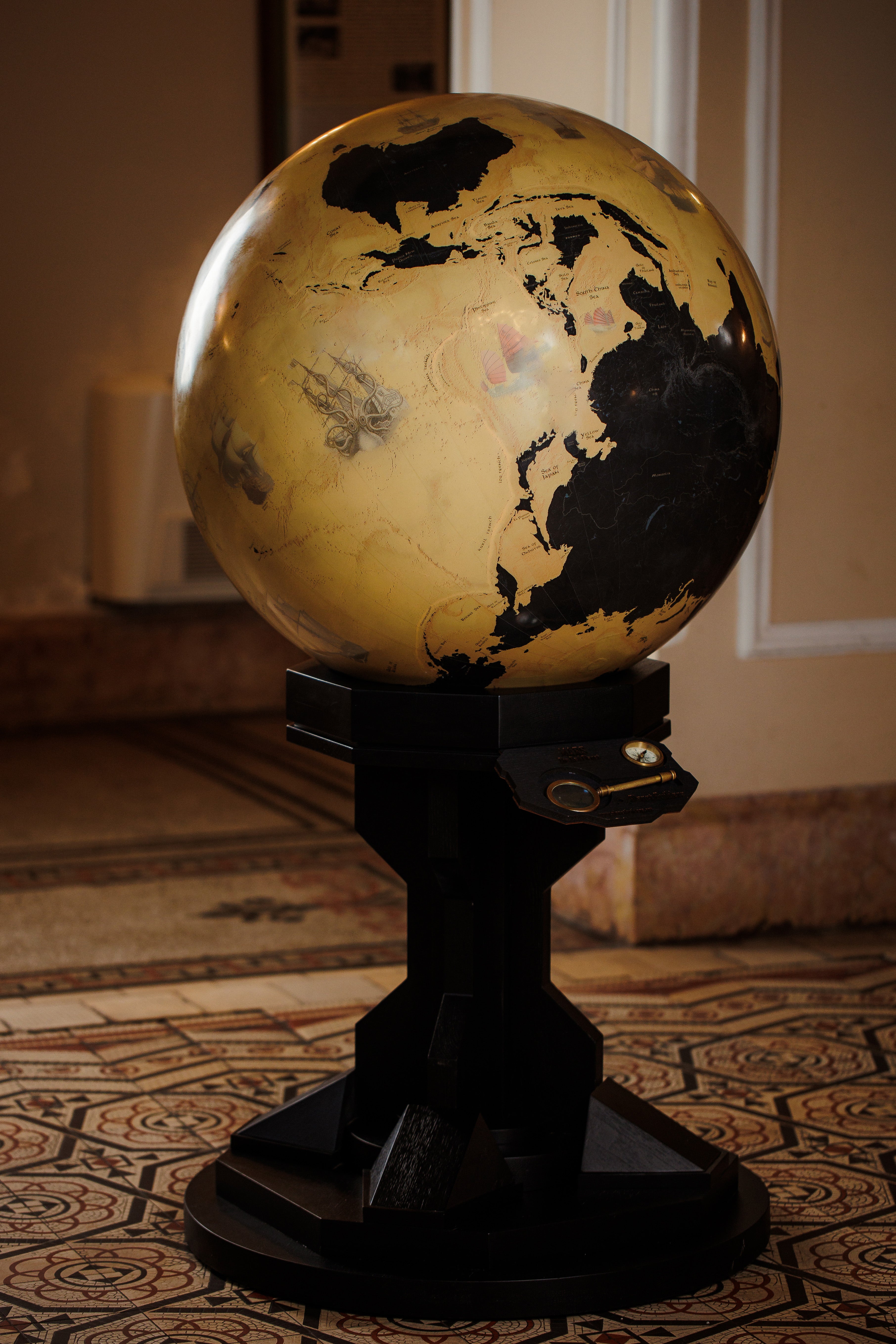 The Explorer's Globe - PlanetBuilders.art