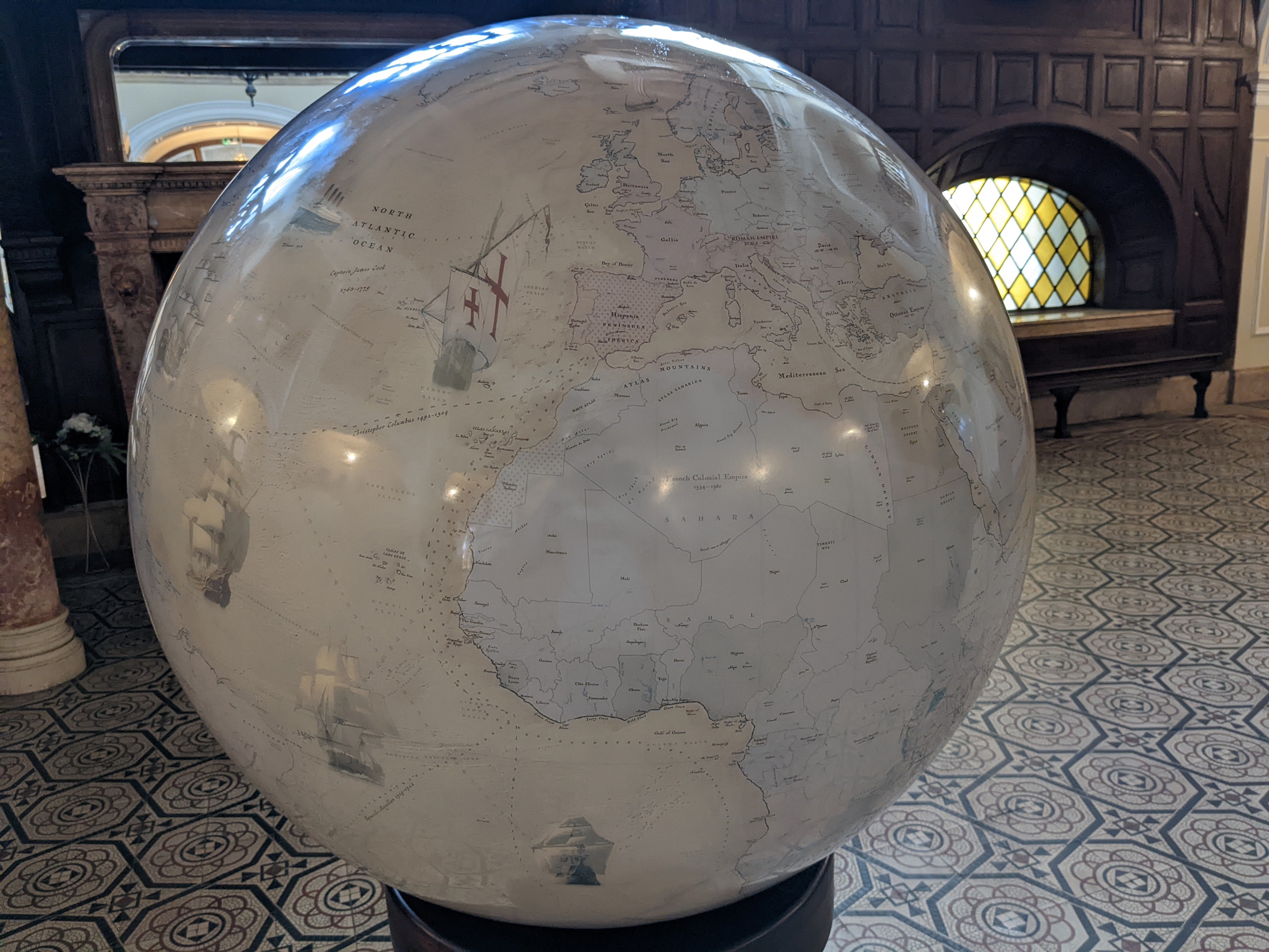 The Time-Traveler's Globe - PlanetBuilders.art